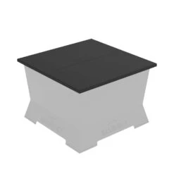30 In. Steel Square Fire Pit Lid 14 30 In. Steel Square Fire Pit Lid -Fire Place Store black blue sky outdoor living fire pit covers and accessories tt28sq 77 1000
