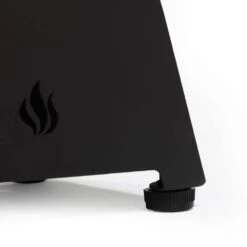 27.95 In. W X 8.00 In. H Steel Square Propane Tabletop Fire Pit In Black -Fire Place Store black boosicavelly gas fire pits boaohfp34b fa 1000