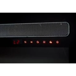 Dimplex Sierra 72 In. Wall/Built-in Linear Electric Fireplace In Black -Fire Place Store black dimplex wall mounted electric fireplaces sil72 44 1000