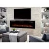 Dimplex Sierra 72 In. Wall/Built-in Linear Electric Fireplace In Black