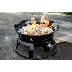 Portable Propane Gas Fire Pit -Fire Place Store black heininger gas fire pits 5995 66 1000