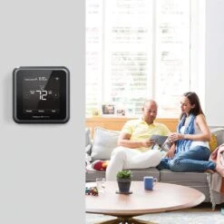 T5 WiFi 7-Day Programmable Smart Thermostat With Touchscreen Display 7 T5 WiFi 7-Day Programmable Smart Thermostat With Touchscreen Display -Fire Place Store black honeywell home programmable thermostats rcht8610wf 31 1000