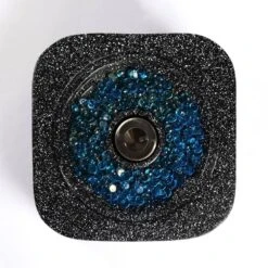 16.30 In. W X 6.90 In. H Concrete Square Gel Fuel Tabletop Fire Pit In Black -Fire Place Store black jimsmaison gas fire pits jmaohfp07b fa 1000