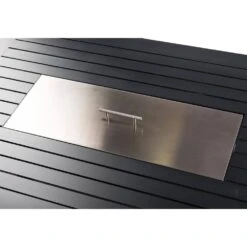 Liheia 52 In. X 35 In. Aluminum Rectangle Propane Fire Pit Table In Black 6 Liheia 52 In. X 35 In. Aluminum Rectangle Propane Fire Pit Table In Black -Fire Place Store black moda furnishings gas fire pits mo 5235 al bl 4f 1000