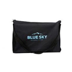 The Zion 36 In. X 12 In. Hexagon Steel Portable Folding Wood Fire Pit Ring With Carrying Bag - Northern Woods 21 The Zion 36 In. X 12 In. Hexagon Steel Portable Folding Wood Fire Pit Ring With Carrying Bag - Northern Woods -Fire Place Store black powder coated blue sky outdoor living fire pit covers and accessories ffr3612nw 4f 1000