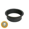 Heavy-Duty 28 In. X 10 In. Round Steel Wood Fire Pit Ring with 2.7 Mm Steel
