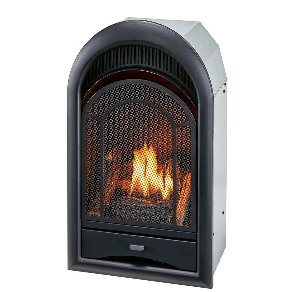 Ventless Fireplace Insert Thermostat Control Arched Door - 10,000 BTU 3 Ventless Fireplace Insert Thermostat Control Arched Door - 10,000 BTU - Image 3