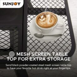 Darius 38 In. Black Square Firepit Laege Steel Fire Pits With Adjustable Cooktop BBQ Grill And Fire Poker For Outside -Fire Place Store black sunjoy wood burning fire pits a301027100 66 1000