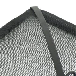 36 In. Square Steel Black Fire Pit Spark Screen -Fire Place Store black sunnydaze fire pit covers and accessories kf sqs36 4f 1000