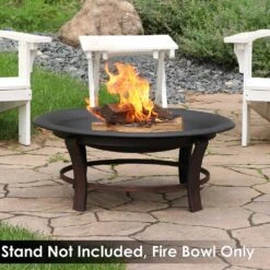 39" Classic Elegance Replacement Fire Pit Bowl -Fire Place Store black sunnydaze fire pit covers and accessories nb 190 44 1000