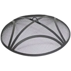 24 In. Steel Mesh Fire Pit Screen