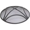 30-Inch Steel Mesh Fire Pit Screen