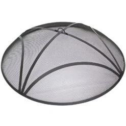 40-Inch Steel Mesh Fire Pit Screen