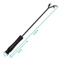 16 In. Fire Pit Poker 11 16 In. Fire Pit Poker -Fire Place Store black sunnydaze outdoor fireplaces kf 16fpp 44 1000