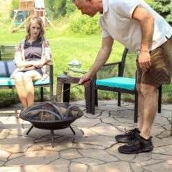 16 In. Fire Pit Poker 12 16 In. Fire Pit Poker -Fire Place Store black sunnydaze outdoor fireplaces kf 16fpp fa 1000