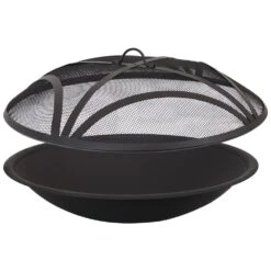 23 In. Classic Elegance Replacement Fire Pit Bowl With Spark Screen