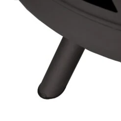 24 In. Black Crossweave Smokeless Fire Pit - -Fire Place Store black sunnydaze wood burning fire pits nb 977 1f 1000