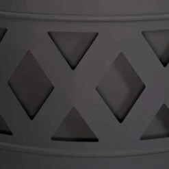 24 In. Black Crossweave Smokeless Fire Pit - -Fire Place Store black sunnydaze wood burning fire pits nb 977 44 1000