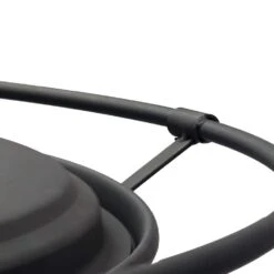 24 In. Black Crossweave Smokeless Fire Pit - -Fire Place Store black sunnydaze wood burning fire pits nb 977 fa 1000