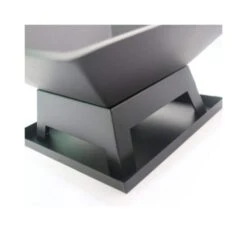 CLIHOME 19 In. Square Small Fire Pit Iron BBQ Party Portable Fire Pit With Mesh Lid -Fire Place Store black wood burning fire pits cl qs57872 c3 1000