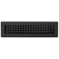 2 In. X 12 In. Lattice Floor Register, Textured Black -Fire Place Store blacks decor grates registers grilles lth212 blk a0 1000