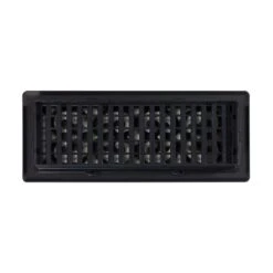 4 In. X 12 In. Steel Floor Register With Damper Box 13 4 In. X 12 In. Steel Floor Register With Damper Box -Fire Place Store blacks decor grates registers grilles st412 66 1000