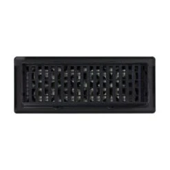 4 In. X 12 In. Steel Floor Register With Damper Box 14 4 In. X 12 In. Steel Floor Register With Damper Box -Fire Place Store blacks decor grates registers grilles st412 77 1000