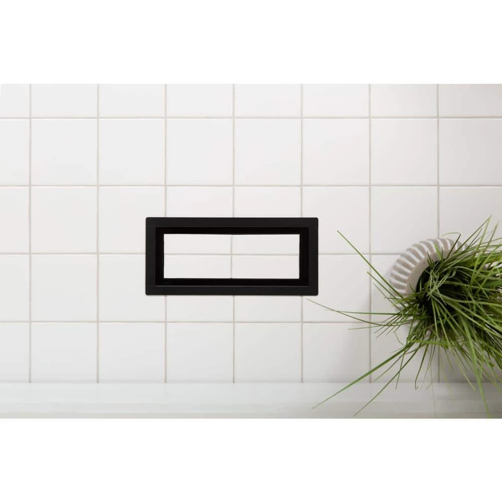 Framed OG Floor Vent Luxe 4 In. W. X 12 In. - Black 5 Framed OG Floor Vent Luxe 4 In. W. X 12 In. - Black - Image 5