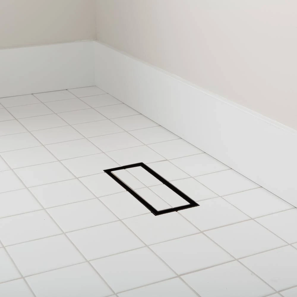 Flush Floor Vent (Lite) 3 In. X 10 In. Black 5 Flush Floor Vent (Lite) 3 In. X 10 In. Black - Image 5