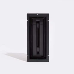 Flush Floor Vent (Lite) 3 In. X 10 In. Black