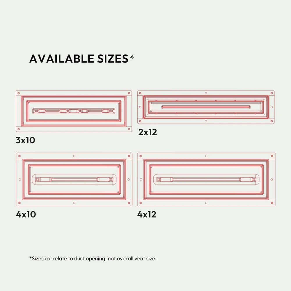 Flush Floor Vent (Lite) 3 In. X 10 In. Black 2 Flush Floor Vent (Lite) 3 In. X 10 In. Black - Image 2