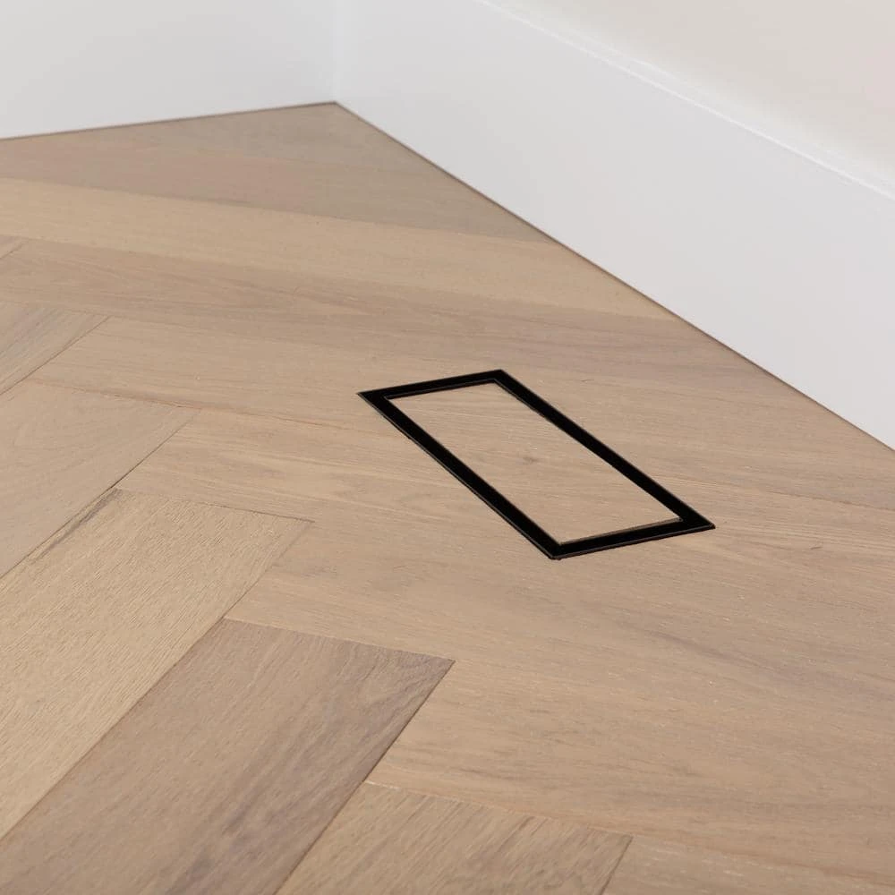 Flush Floor Vent (Lite) 4 In. X 12 In. Black 5 Flush Floor Vent (Lite) 4 In. X 12 In. Black - Image 5