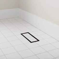 Flush Floor Vent (Lite) 4 In. X 12 In. Black 13 Flush Floor Vent (Lite) 4 In. X 12 In. Black -Fire Place Store blacks fittes registers grilles fmlit4x12blk 44 1000