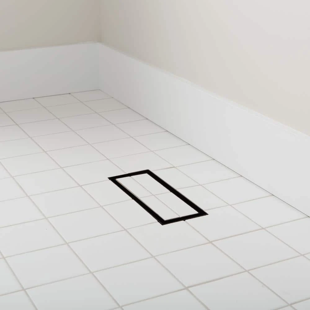 Flush Floor Vent (Lite) 4 In. X 12 In. Black 6 Flush Floor Vent (Lite) 4 In. X 12 In. Black - Image 6