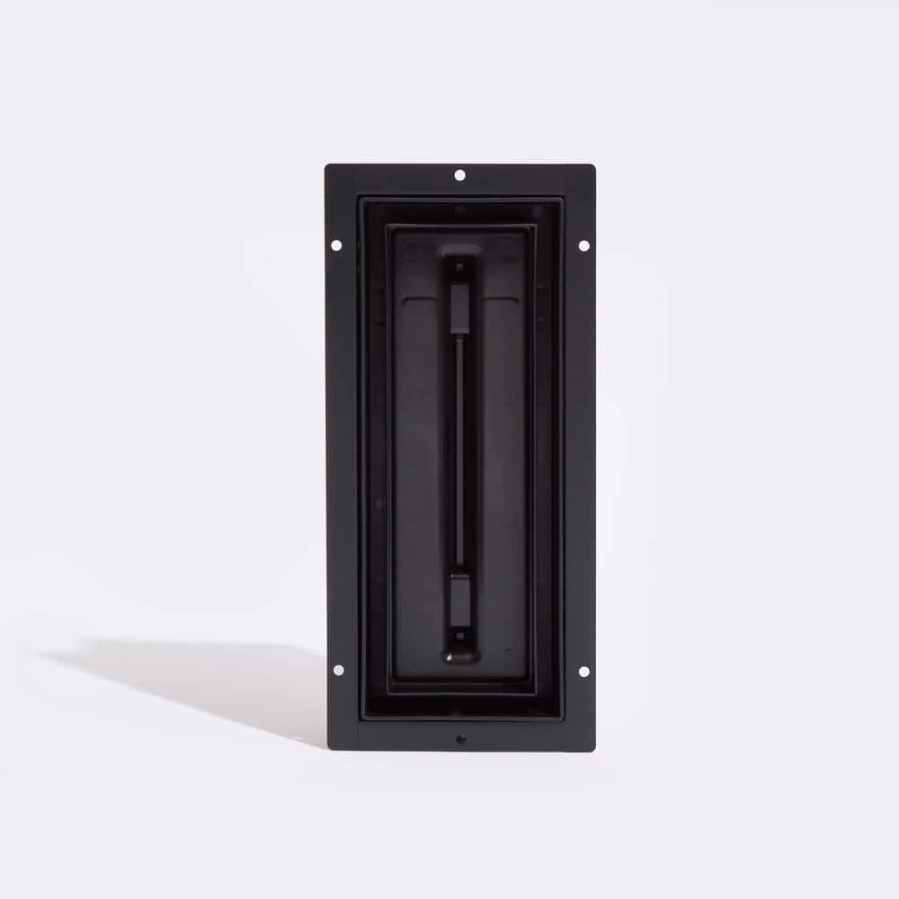 Flush Floor Vent (Lite) 4 In. X 12 In. Black 1 Flush Floor Vent (Lite) 4 In. X 12 In. Black