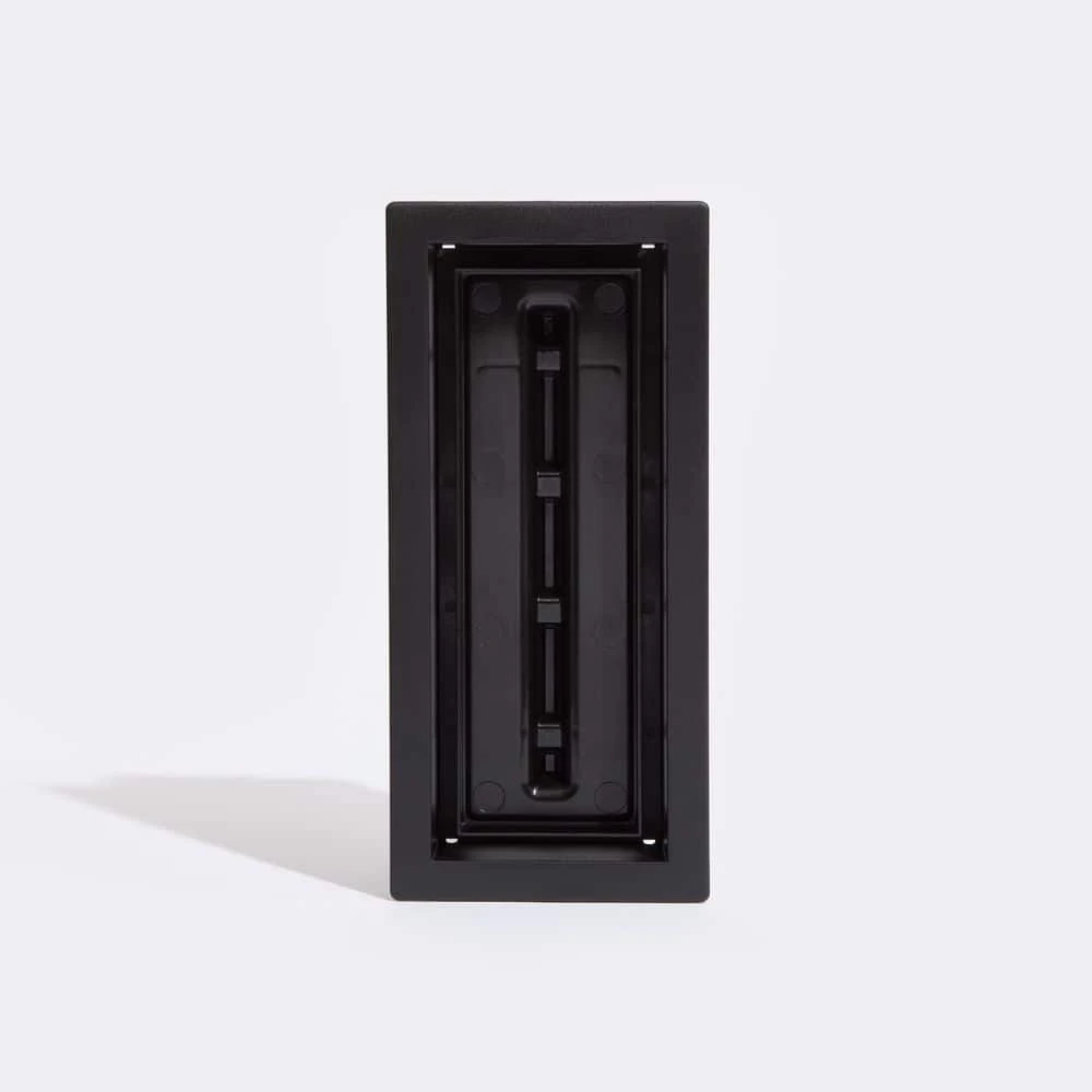 Framed Floor Vent (Lite) 2 In. X 12 In. Black 1 Framed Floor Vent (Lite) 2 In. X 12 In. Black