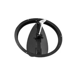 8 In. Round Damper With Installation Ring For Use With 8 In. Round Concentric Diffuser/Grille -Fire Place Store blacks venti air registers grilles hrd08d 77 1000