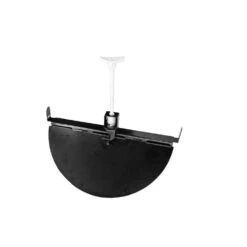 12 In. Round Butterfly Damper For T-Bar, Drop Ceiling, Lay In Diffusers With 12 In. Collar -Fire Place Store blacks venti air registers grilles htd12 77 1000