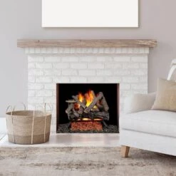 18 In. Rustic Oak Vented Natural Gas Fireplace Log Set With Remote Control Kit, 45,000 BTU 13 18 In. Rustic Oak Vented Natural Gas Fireplace Log Set With Remote Control Kit, 45,000 BTU -Fire Place Store bluegrass living vented gas fireplace logs 171238 31 1000