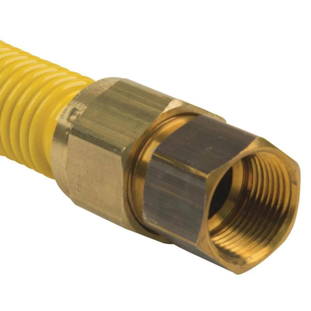 ProCoat 3/4 In. FIP X 3/4 In. FIP X 12 In. Stainless Steel Gas Connector 3/4 In. I.D. (290,900 BTU) 3 ProCoat 3/4 In. FIP X 3/4 In. FIP X 12 In. Stainless Steel Gas Connector 3/4 In. I.D. (290,900 BTU) - Image 3