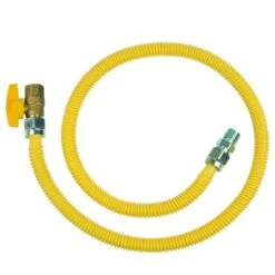 ProCoat 1/2 In. MIP X 1/2 In. FIP Ball Valve X 48 In. Stainless Steel Gas Connector 5/8 In. O.D. (106,000 BTU)