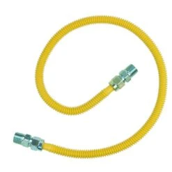 ProCoat 1/2 In. MIP X 1/2 In. MIP X 36 In. Stainless Steel Gas Connector 1/2 In. O.D. (71,100 BTU)