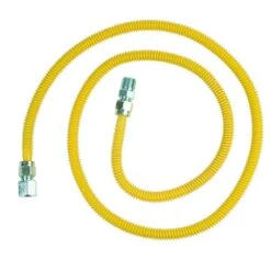 ProCoat 1/2 In. FIP X 1/2 In. MIP X 72 In. Stainless Steel Gas Connector 1/2 In. O.D. (49,100 BTU)