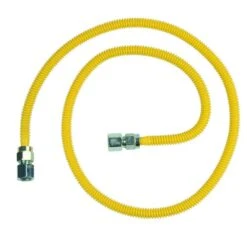 ProCoat 1/2 In. FIP X 1/2 In. FIP X 60 In. Stainless Steel Gas Connector 1/2 In. O.D. (53,200 BTU)