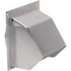 Aluminum Wall Cap For 7 In. Round Duct In Natural Finish