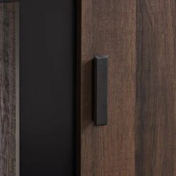 Southern Enterprises Borgeran 63 In. Alexa Enabled Electric Fireplace In Brown And Black -Fire Place Store brown and black finish southern enterprises freestanding electric fireplaces hd014067 44 1000