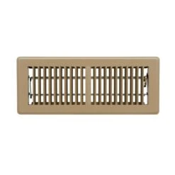 4 In. X 12 In. 2-Way Steel Floor Register In Brown -Fire Place Store browns tans everbilt registers grilles e150mb04x12 c3 1000