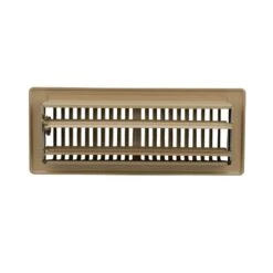 4 In. X 12 In. 2-Way Steel Floor Register In Brown -Fire Place Store browns tans everbilt registers grilles e150mb04x12 fa 1000