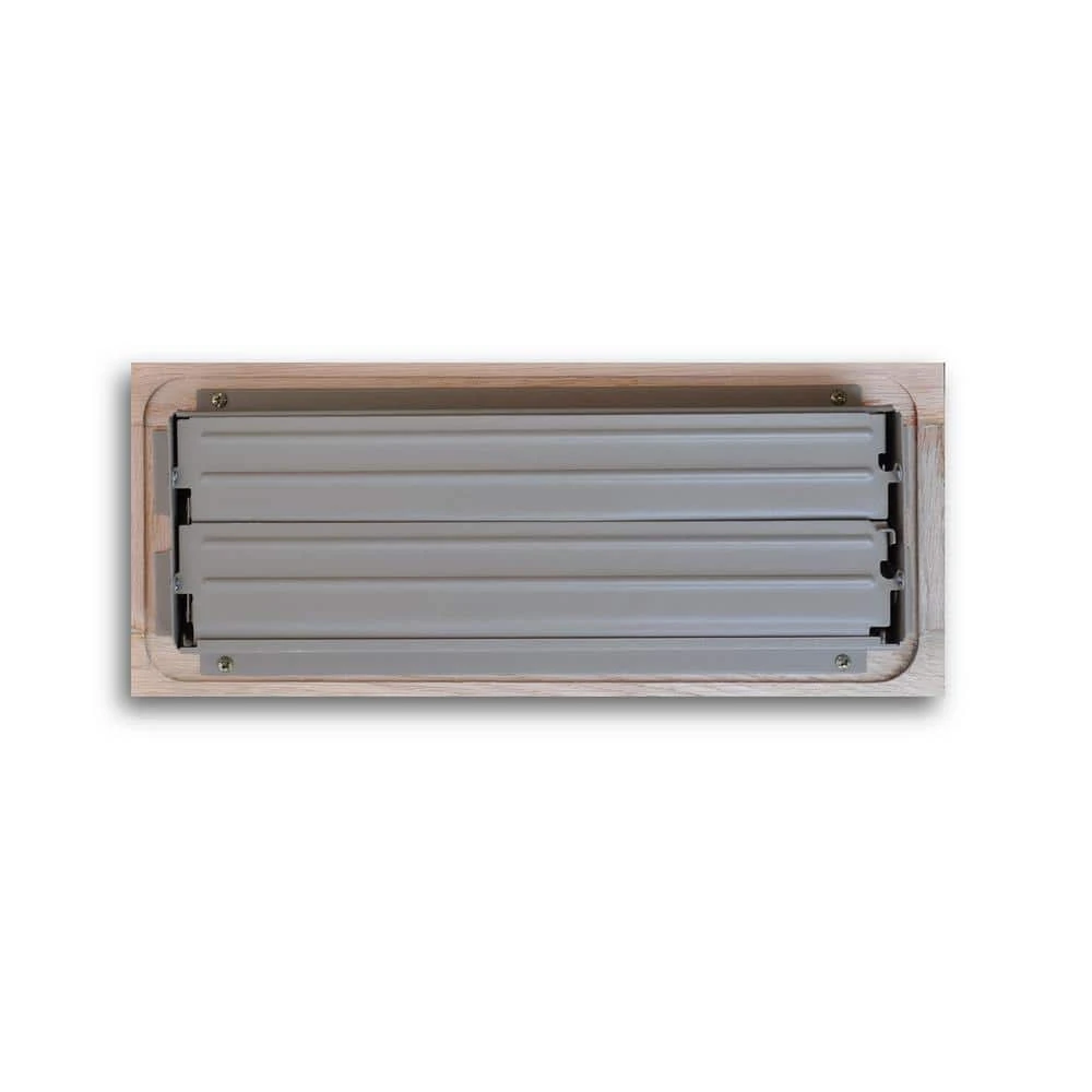 Oak Wood 4 In. X 12 In. 2-Way Wooden Floor Register In Unfinished 3 Oak Wood 4 In. X 12 In. 2-Way Wooden Floor Register In Unfinished - Image 3