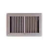 Oak Wood 6 In. X 10 In. 2-Way Wooden Floor Register In Unfinished